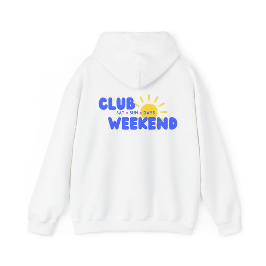 Club Weekend Blue Hoodie Sweatshirt